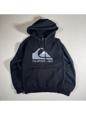 Y2K Quicksilver Surfing Spellout Pullover Hoodie